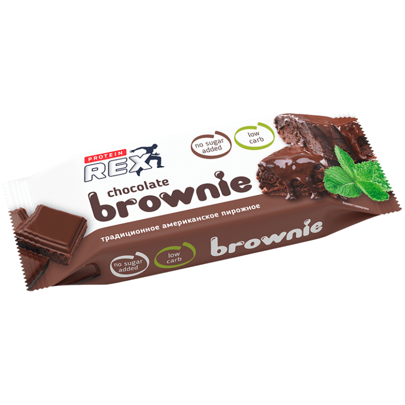 REX brownie protein cake 50g – Protein Market