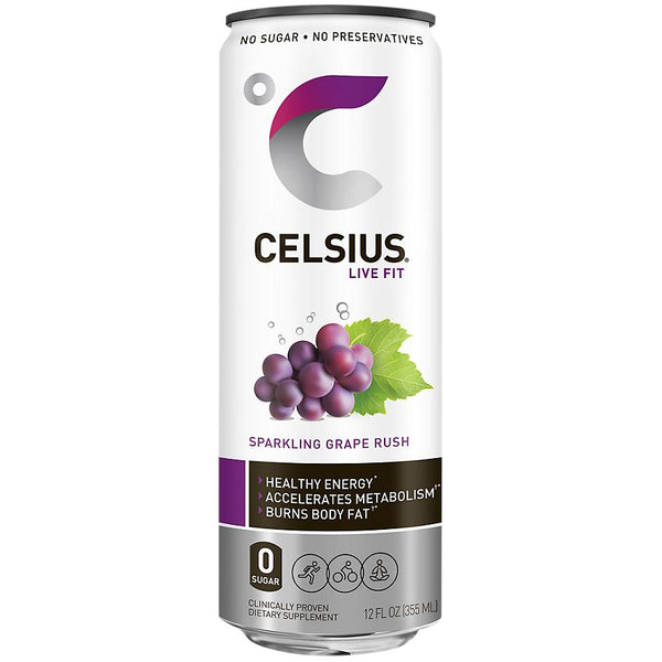 CELSIUS LIVE FITNESS DRINKS (BOX OF 12 OFFER)