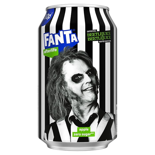 FANTA APPLE AFTERLIFE ZERO SUGAR DRINK 330ml