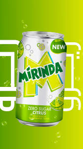 NEW MIRINDA Zero Suger Citrus (325ml)