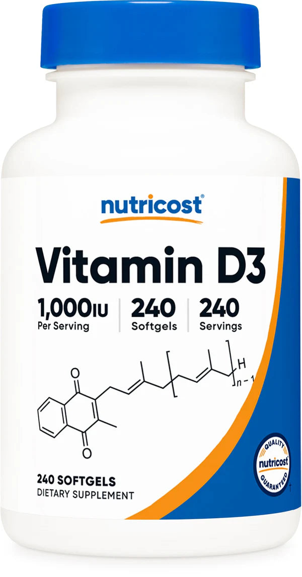 NUTRICOST VITAMIN D3 Softgel