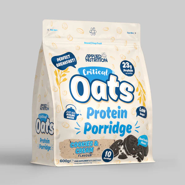 APPLIED NUTRITION CRITICAL PROTEIN OATS PORRIDGE 600g