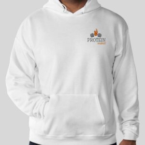 PROTEIN MARKET HOODY JACKET (WHITE)