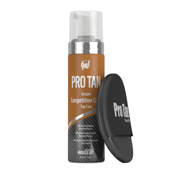 PRO TAN Instant Competition Color® Top Coat ( DARK MAHOGANY BRONZING MOUSSE )